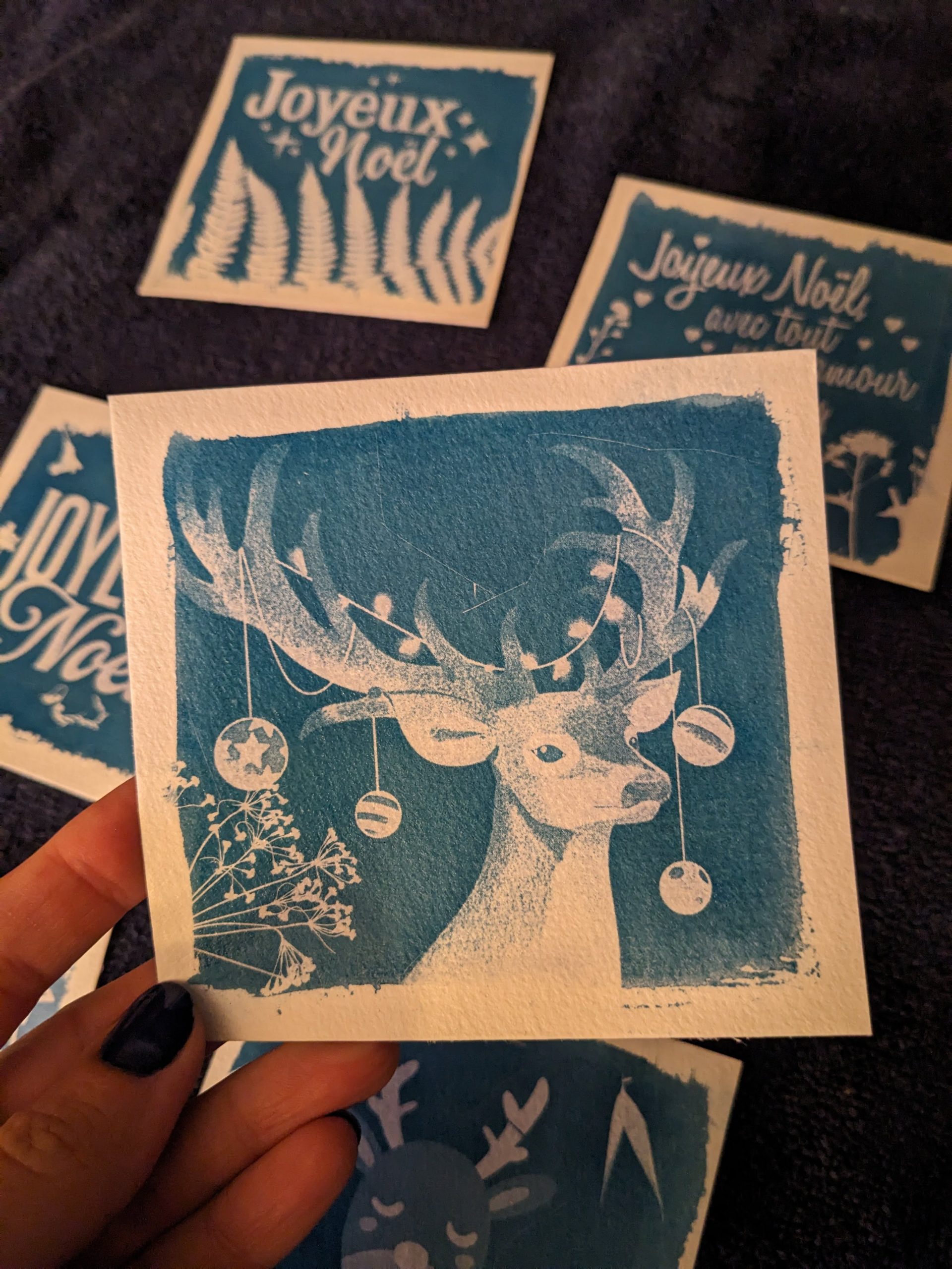 Réalise tes cartes de Noël en cyanotype - Mercredi 10 décembre 2025 de 15h à16h30 - Image 4