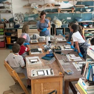 Stage enfants cyanotype - Lundi 16 et mardi 17 février 2026 de 14h à 16h