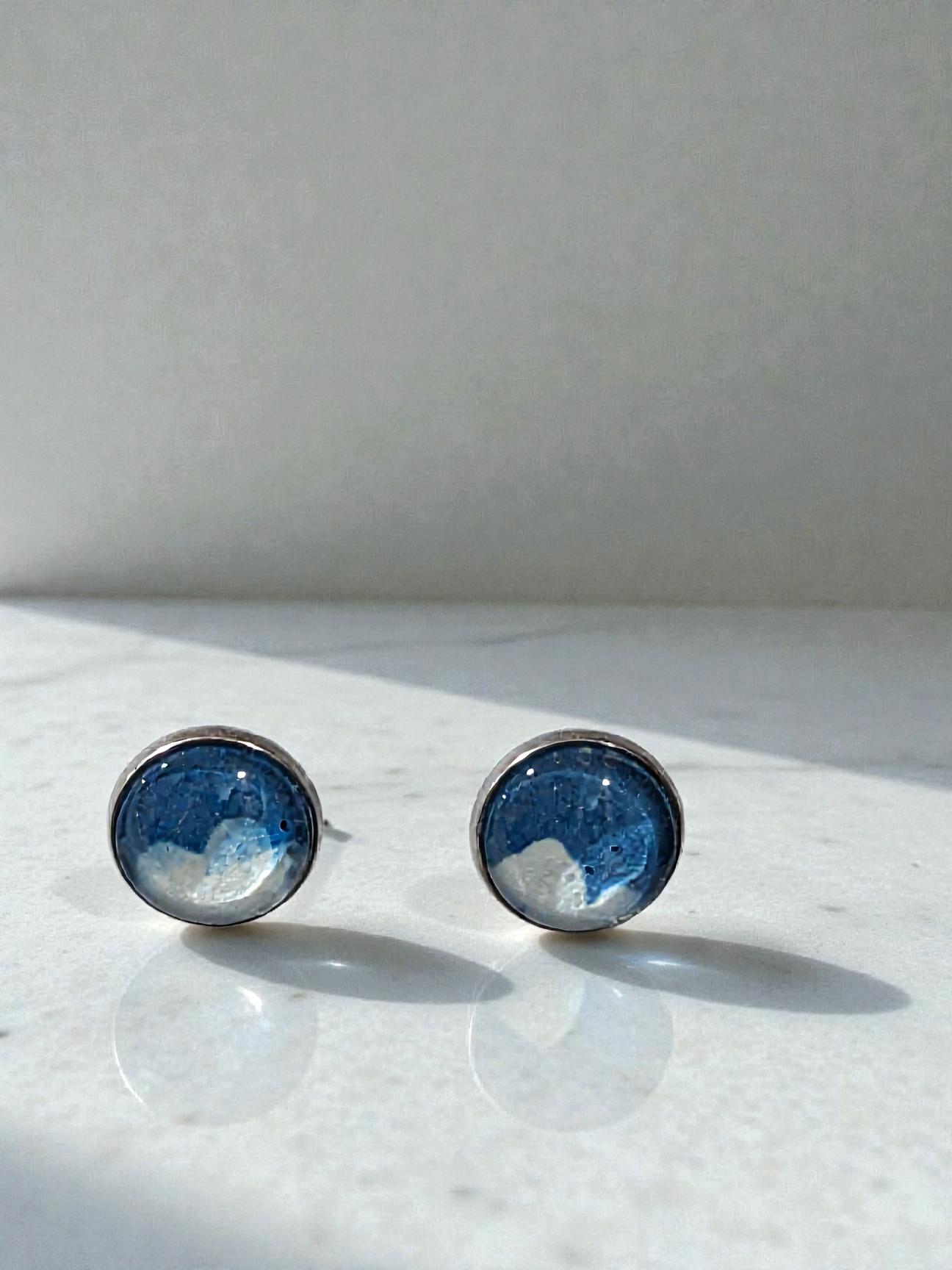 Boucles d'oreilles pétale de fleur