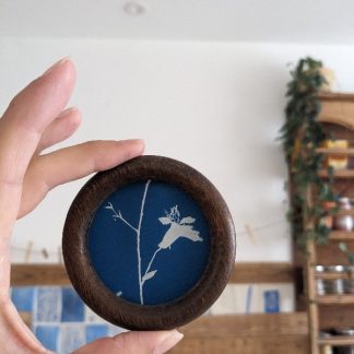 Mignonnerie - cyanotype botanique mural - harmonie 2