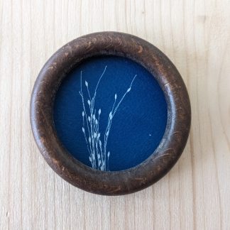 Mignonnerie - cyanotype botanique mural - finesse